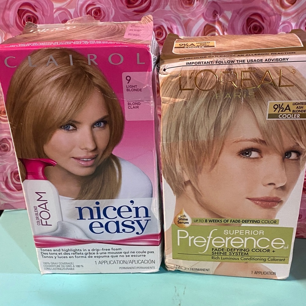 Nice'n Easy /L’oreal Preference Light Blonde Hair Color Bundle NIB HABA